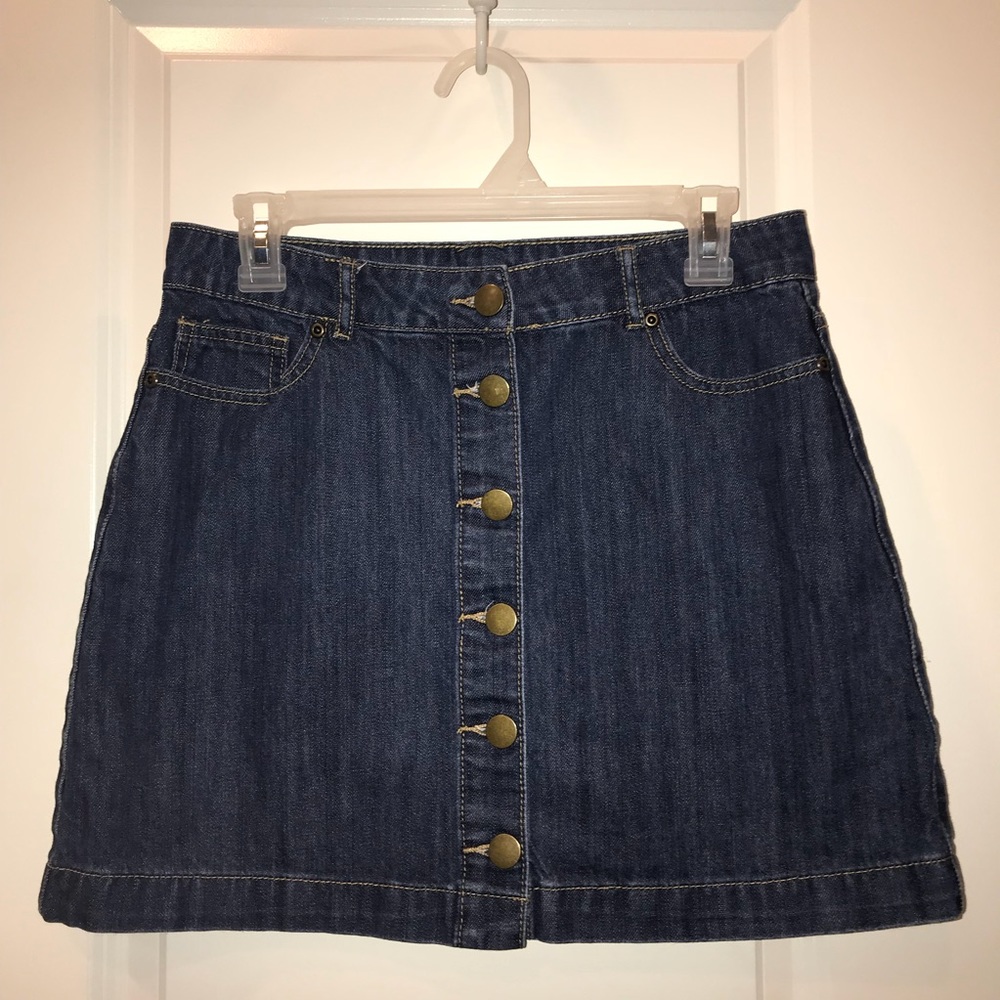 Denim skirt